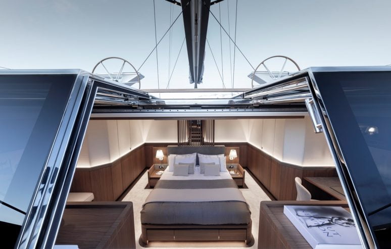 CeFeA | 2020 110′ 10″ (33.77m) Luxury Cruiser/Racer Carbon Fiber Sail Yacht from Italian shipyard SOLARIS YACHTS