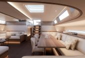 CeFeA | 2020 110′ 10″ (33.77m) Luxury Cruiser/Racer Carbon Fiber Sail Yacht from Italian shipyard SOLARIS YACHTS