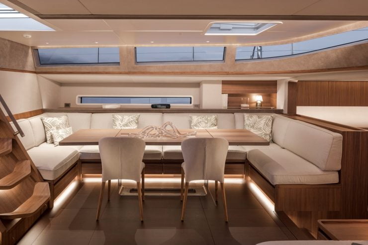 CeFeA | 2020 110′ 10″ (33.77m) Luxury Cruiser/Racer Carbon Fiber Sail Yacht from Italian shipyard SOLARIS YACHTS