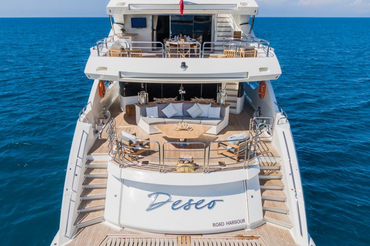 DESEO | 2014 40m (132ft) Luxury Motor Yacht from British shipyard SUNSEEKER