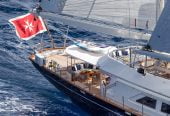 ELLEN | 2001 132′ 7″ (40.41m) Cruising Sail Yacht from Italian shipyard PERINI NAVI