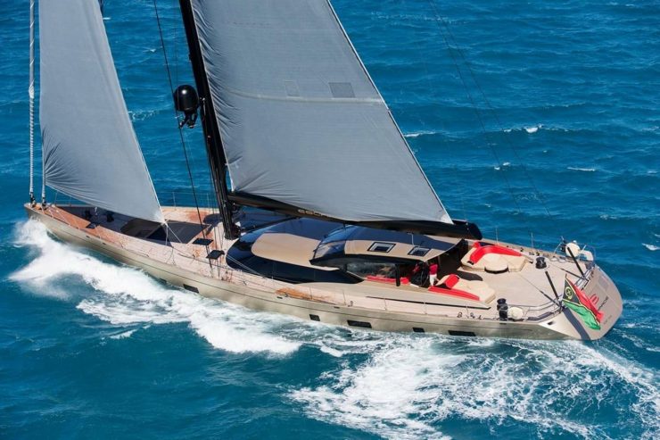 ESCAPADE | 2014 37.5m (123′1″) Dubois design Aluminium Cruiser/Racer Sail Yacht from NZ shipyard FITZROY YACHTS