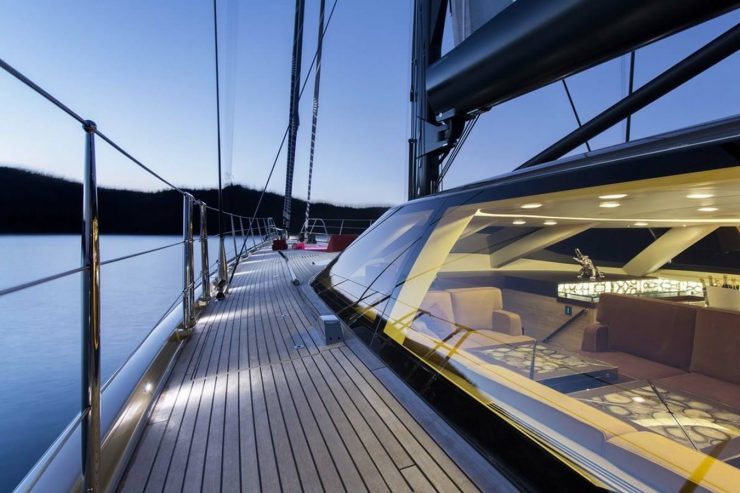 ESCAPADE | 2014 37.5m (123′1″) Dubois design Aluminium Cruiser/Racer Sail Yacht from NZ shipyard FITZROY YACHTS