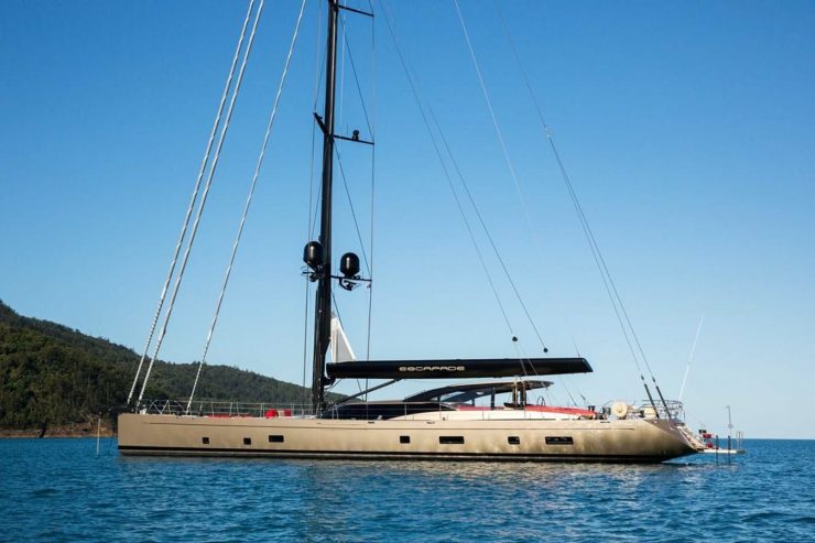 ESCAPADE | 2014 37.5m (123′1″) Dubois design Aluminium Cruiser/Racer Sail Yacht from NZ shipyard FITZROY YACHTS