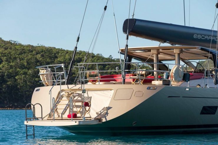 ESCAPADE | 2014 37.5m (123′1″) Dubois design Aluminium Cruiser/Racer Sail Yacht from NZ shipyard FITZROY YACHTS