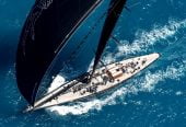 HANUMAN 2009 42.1m (138′2″) Aluminium Sloop Racing Sail Yacht from Dutch shipyard ROYAL HUISMAN