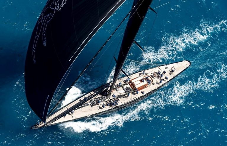 HANUMAN 2009 42.1m (138′2″) Aluminium Sloop Racing Sail Yacht from Dutch shipyard ROYAL HUISMAN