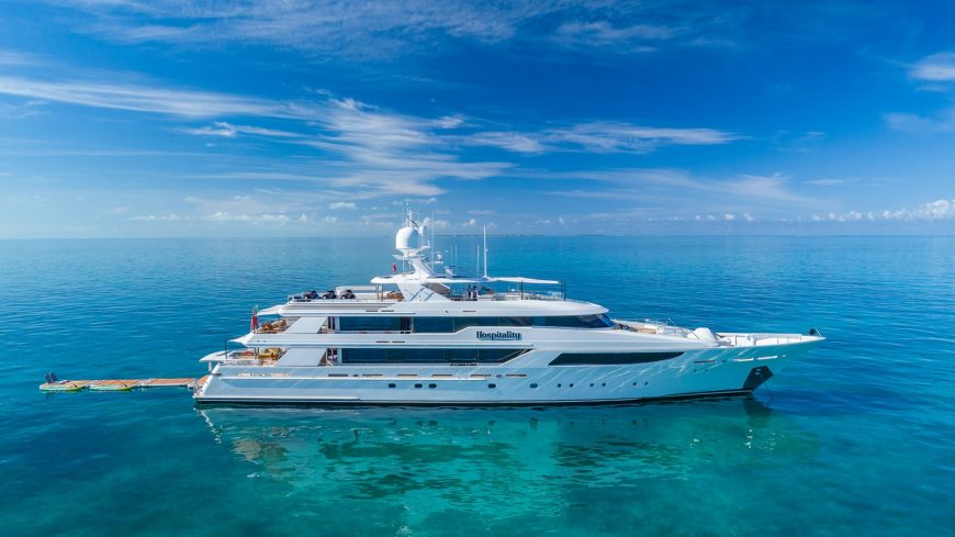 Hospitality | 2011 164′ 1″ / 50m Luxury Motor Yacht from American shipyard WESTPORT