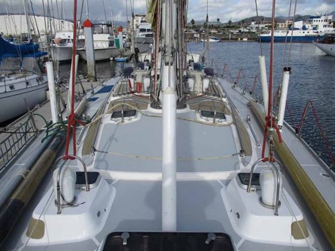 IRONBARQUE | 2000 72′ 2″ (22m) Humphreys Design long Sail Yacht delivered by British shipyard DEVONPORT YACHTS