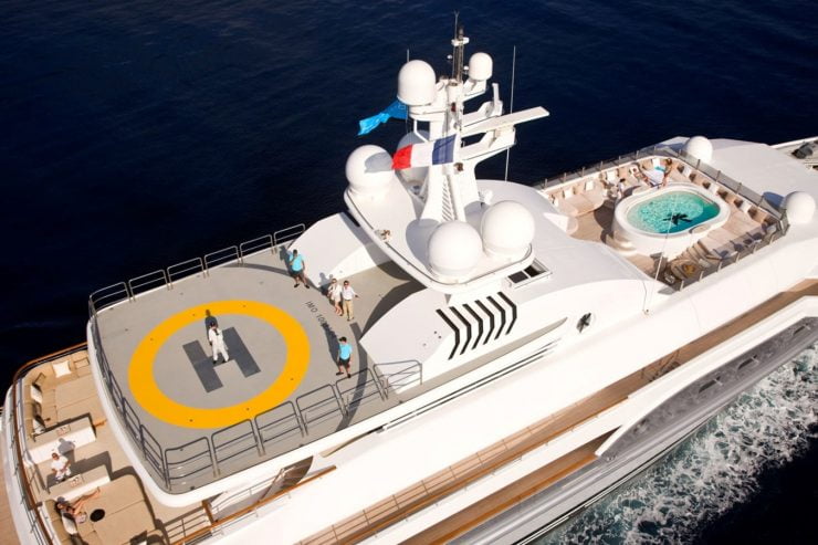 KOGO | 2006 235′3″ (72m) Luxury Explorer Steel Motor Yacht built by French shipyard Alstom Marine