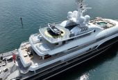 KOGO | 2006 235′3″ (72m) Luxury Explorer Steel Motor Yacht built by French shipyard Alstom Marine