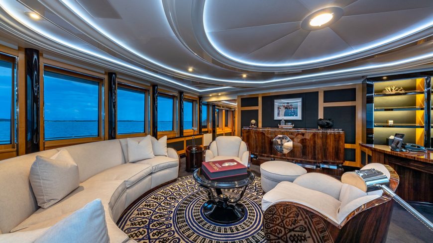 MARGUERITE | 2004 200′ 2″ (61m) Luxury Motor Yacht from the German shipyard LURSSEN