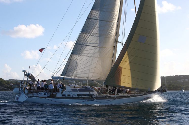 NASHACHATA II | 1995 67′ (20m) Steel Cruising Sail Yacht from British shipyard DEVONPORT YACHTS