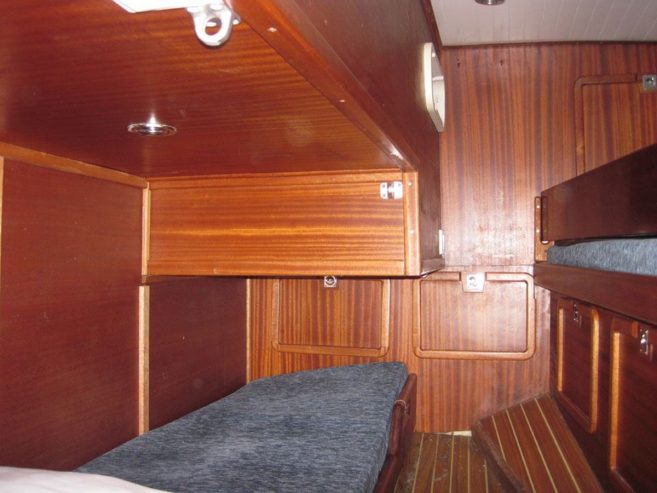 NASHACHATA II | 1995 67′ (20m) Steel Cruising Sail Yacht from British shipyard DEVONPORT YACHTS