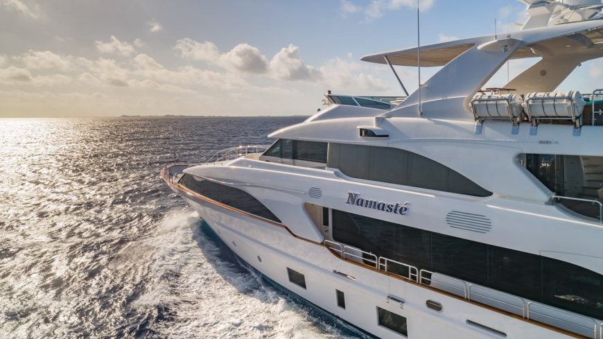 Namaste | 2013 122′ (37.19m) Motor Yacht from Italian shipyard BENETTI