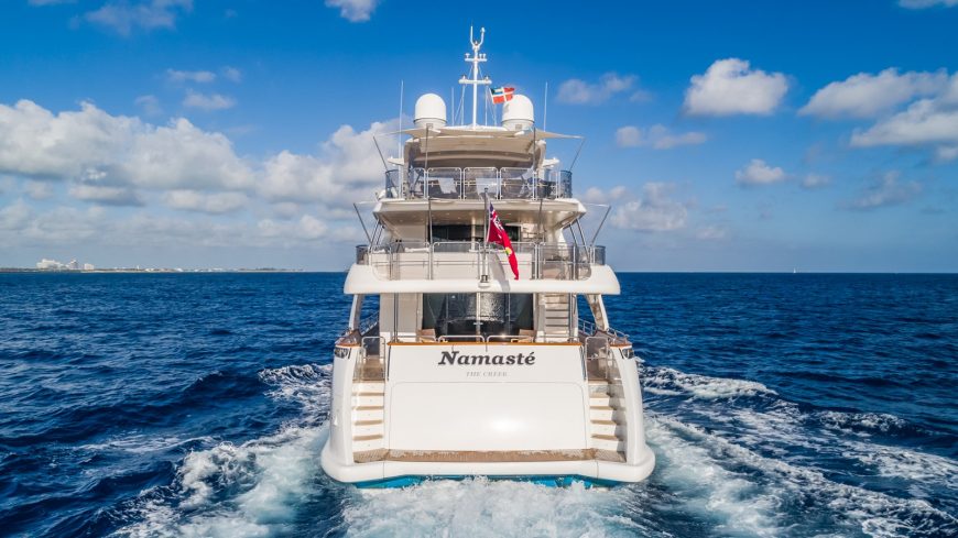 Namaste | 2013 122′ (37.19m) Motor Yacht from Italian shipyard BENETTI