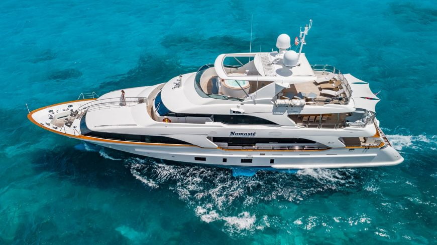 Namaste | 2013 122′ (37.19m) Motor Yacht from Italian shipyard BENETTI