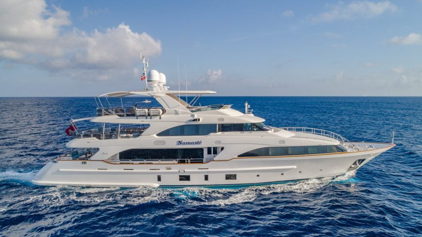 Namaste | 2013 122′ (37.19m) Motor Yacht from Italian shipyard BENETTI