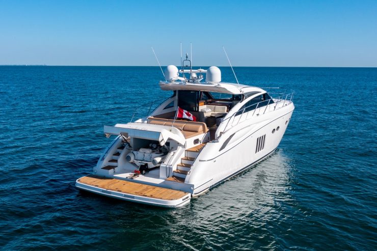 A SHURE THING | 2011 62′ 8″ (19.1m) Motor Yacht from British shipyard PRINCESS YACHTS