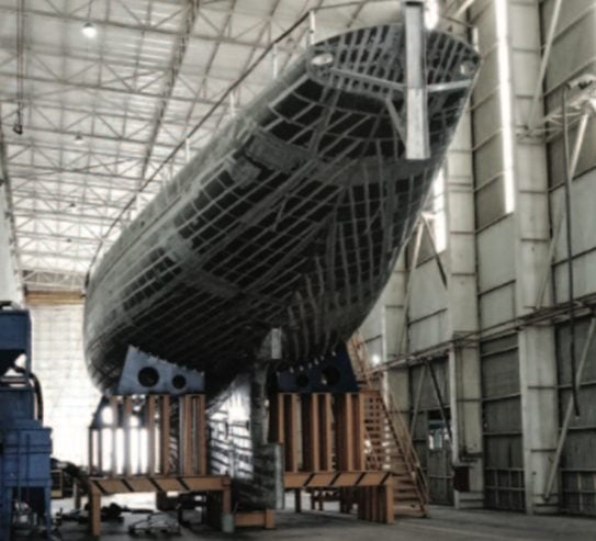 Rainbow II | 2024 168′ 5″ (51m) Sail Yacht Project under construction by Turkish shipyard TURQUOISE YACHTS