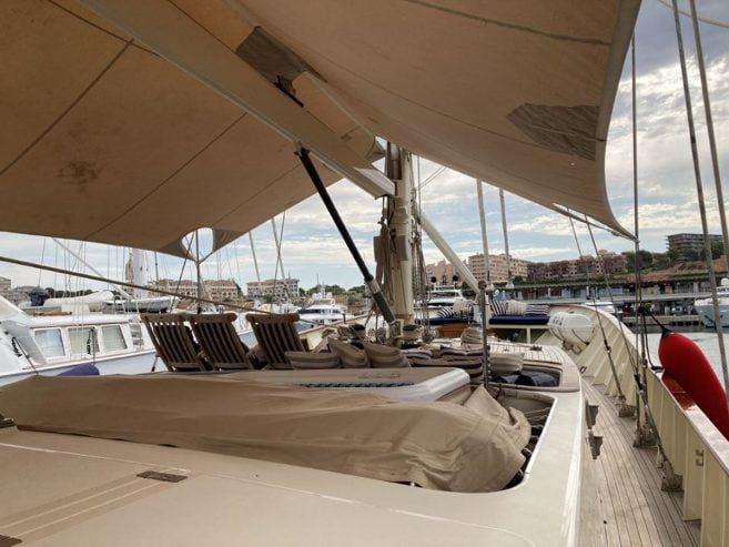 TIGERLILY OF CORNWALL | 1989 108′ 3″ (32.99m) Classic Steel Schooner Sail Yacht by Laurent Giles Naval Architects