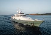 Berzinc | 1977 44.68m (146′8″) Steel Classic Luxury Motor Yacht from Spanish shipyard ASTILLEROS DE MALLORCA