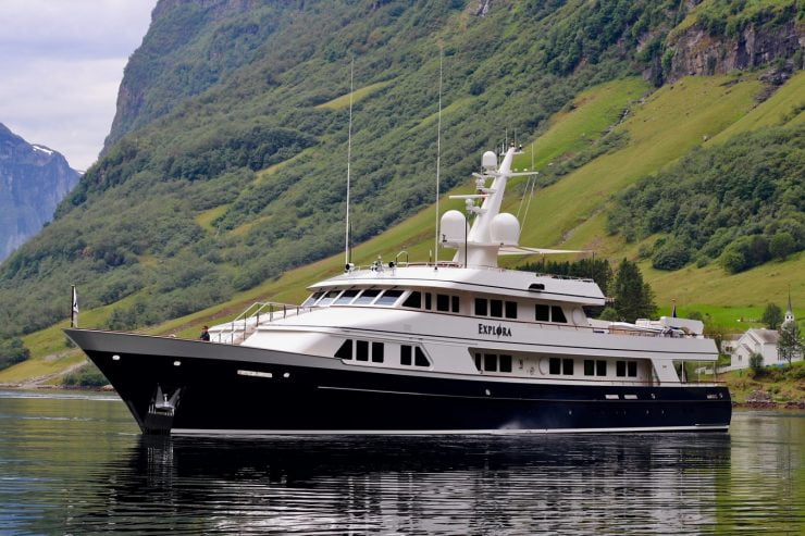 Explora | 1985 44.63m (153′) Steel Classic Luxury Motor Yacht from Dutch shipyard FEADSHIP