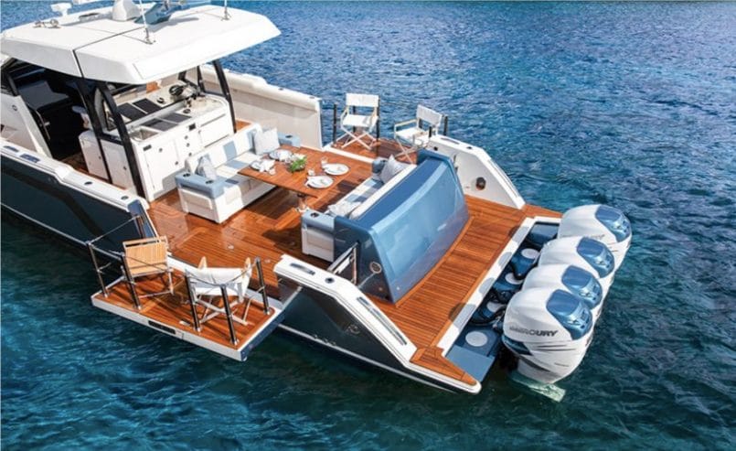 FIVE SEASONS | 47′ 5″ (14.5m) 2020 Sport Motor Yacht built by Ocean Alexander