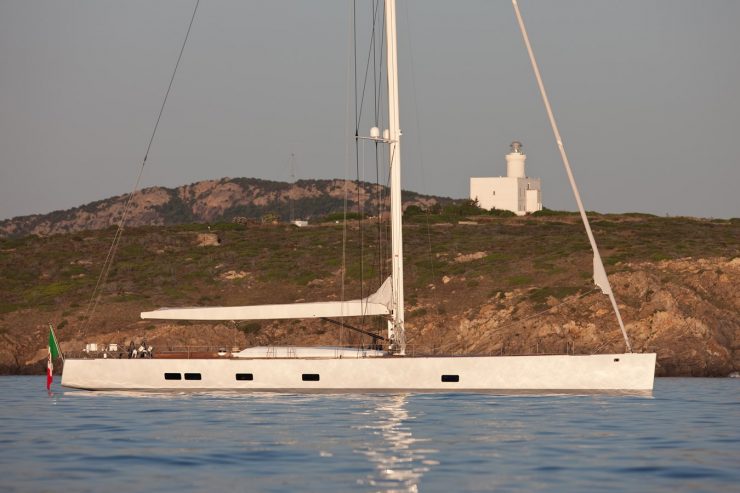 INDIO | 2009 100′ 1″ (30.5m) Frers design Performance Sloop Sail Yacht from Italian shipyard WALLY