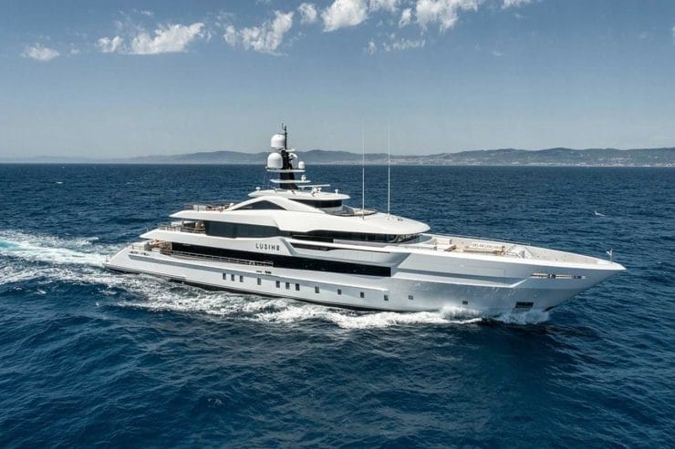 LUSINE | 2022 60m (198′10″ ) Luxury Tri-Deck Steel Motor Yacht from Dutch shipyard HEESEN YACHTS