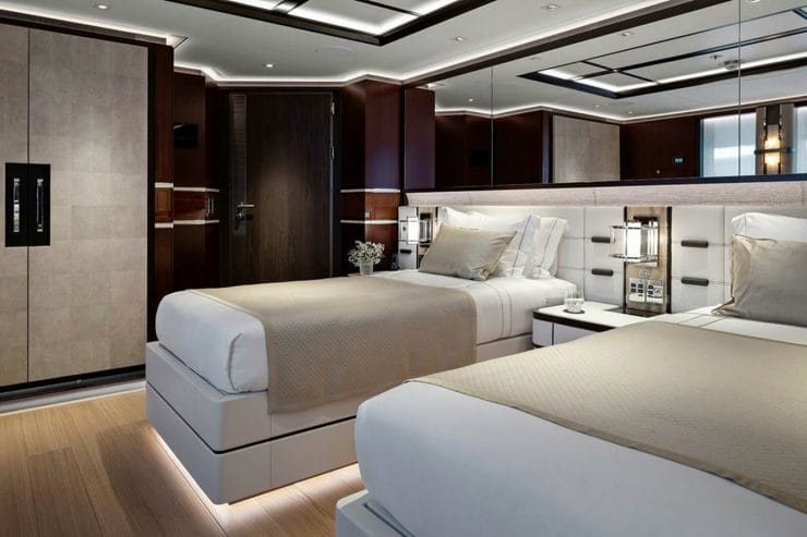 LUSINE | 2022 60m (198′10″ ) Luxury Tri-Deck Steel Motor Yacht from Dutch shipyard HEESEN YACHTS