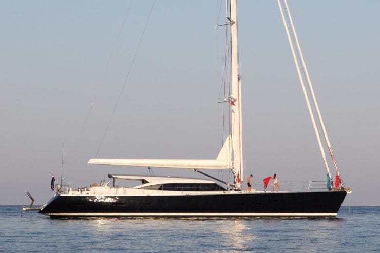 PATEA | 2012 95′ 2″ / 29m Cruising Sail Yacht from Turkish shipyard ALIA