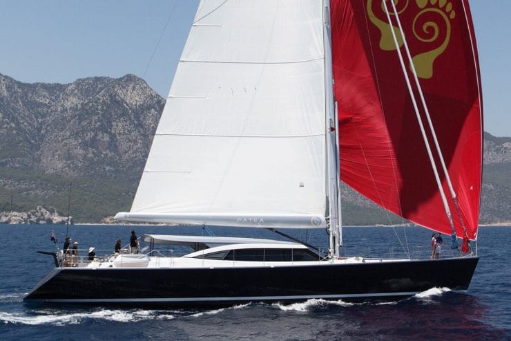 PATEA | 2012 95′ 2″ / 29m Cruising Sail Yacht from Turkish shipyard ALIA