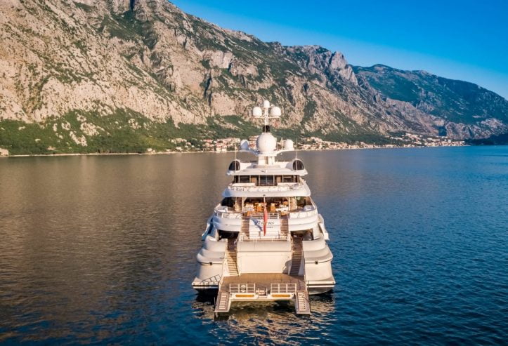 PELORUS | 2003 115m (377′4″) Luxury Quad-Deck Motor Yacht built by German shipyard Lürssen