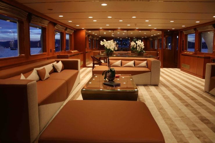 SEAGULL OF CAYMAN | 1980 131′ 3″ (40m) Steel Classic Luxury Motor Yacht from Dutch shipyard FEADSHIP