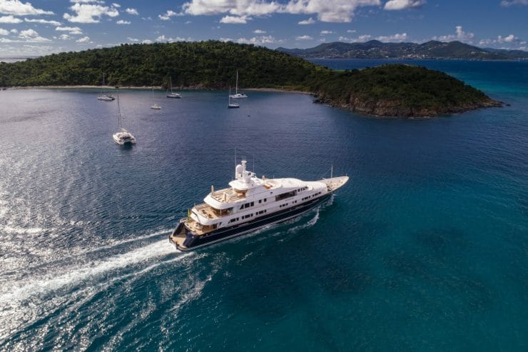 BROADWATER | 1994/ 56m (182ft) Luxury Motor Yacht built by Dutch shipyard Feadship