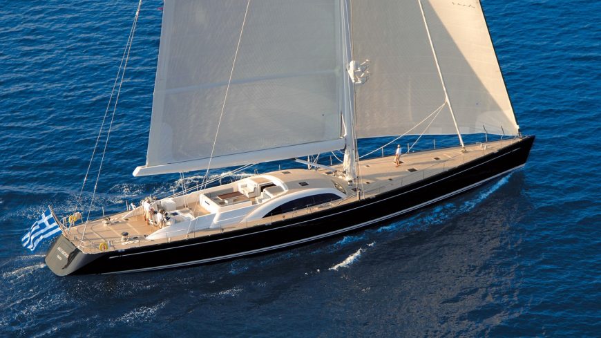 ARISTARCHOS | 2006 131′ 3″ (40m) Cruising Sail Yacht from Finnish shipyard NAUTOR SWAN