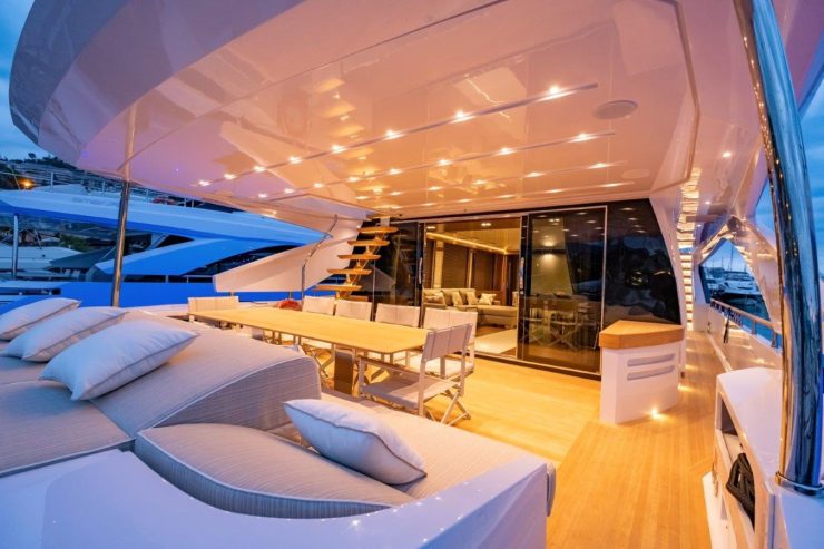 BACCARAT | 2021 29.6m (97′2″) Luxury Flybridge Performance Motor Yacht from Italian shipyard PERMARE