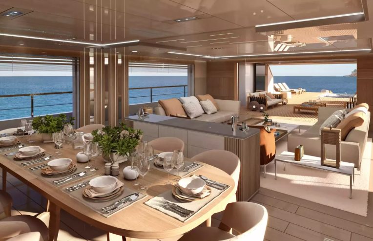 BOW SPRIT | 2024 177′ 8″ (54m) Luxury Explorer Motor Yacht built by Vittoria Yachts