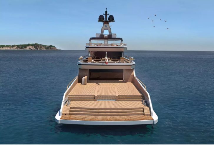 BOW SPRIT | 2024 177′ 8″ (54m) Luxury Explorer Motor Yacht built by Vittoria Yachts