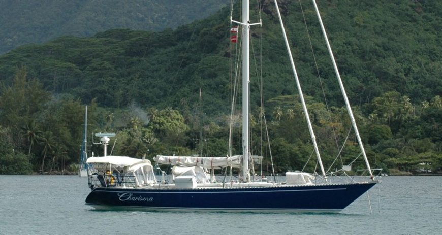 CHARISMA II | 1975 54′ 2″ (16.5m) Racer Cruising Sail Yacht built by shipyard Minneford Yacht Yard