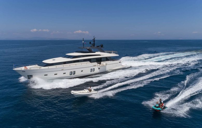 DINAIA | 2018 105′8″ (32.2m) Luxury Flybridge Performance Motor Yacht from Italian shipyard SANLORENZO