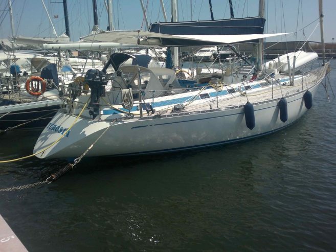 Eurosia | 1986 47′ 2″ (14.36m) Swan 46 Classic Cruiser Racing Sail Yacht from Danish shipyard NAUTOR SWAN