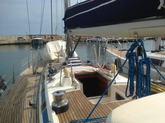 Eurosia | 1986 47′ 2″ (14.36m) Swan 46 Classic Cruiser Racing Sail Yacht from Danish shipyard NAUTOR SWAN