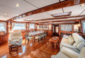 Galileo | 1989 / 2020 123′ 4″ (37m) Custom Offshore Ketch Sailing Yacht Built by Palmer Johnson