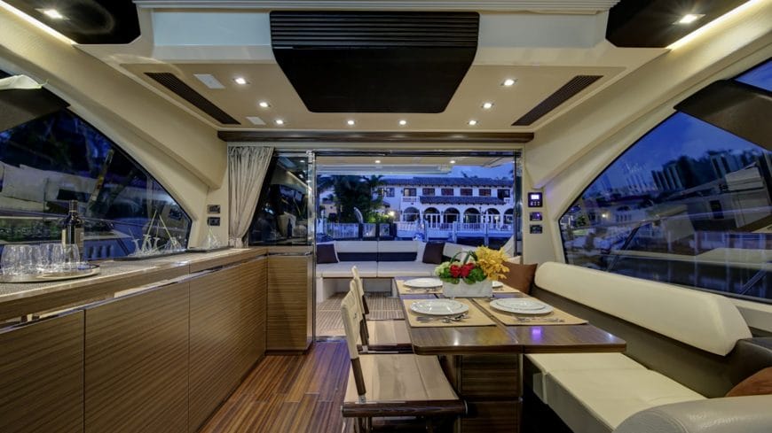 HUCK FATERS | 2014 55S 56′9″ (17.3 m) Luxury Fast Sport Motor Yacht from Italian shipyard AZIMUT