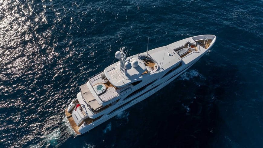 ILERIA | 2013 165′ 6″ / 50.42m Luxury Steel Motor Yacht from Turkish shipyard TURQUOISE YACHTS