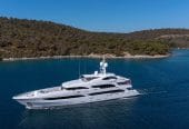 ILERIA | 2013 165′ 6″ / 50.42m Luxury Steel Motor Yacht from Turkish shipyard TURQUOISE YACHTS