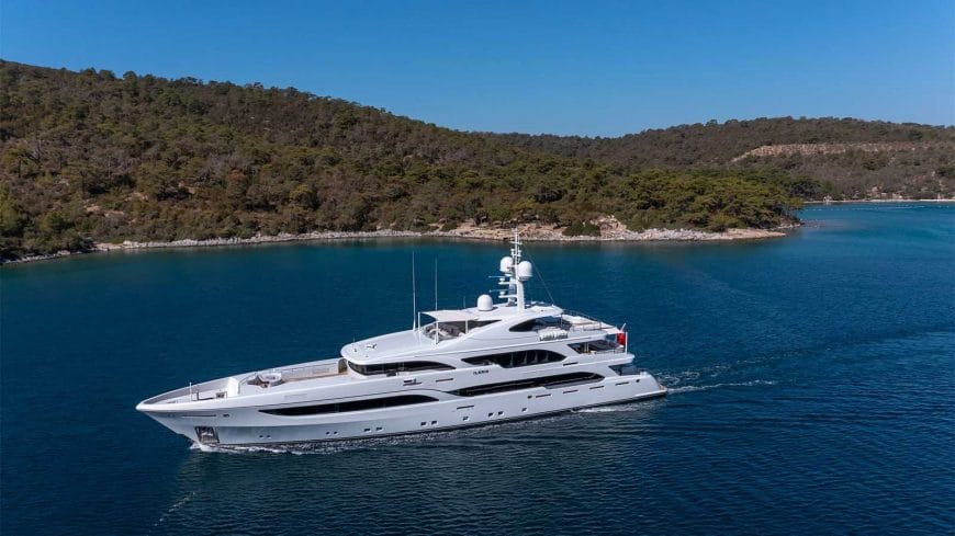 ILERIA | 2013 165′ 6″ / 50.42m Luxury Steel Motor Yacht from Turkish shipyard TURQUOISE YACHTS