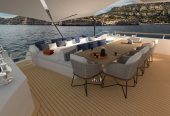 MILLESIME | 2020 37m (121′ 5″) Fast Flybridge Luxury Motor Yacht from French shipyard Couach Yachts